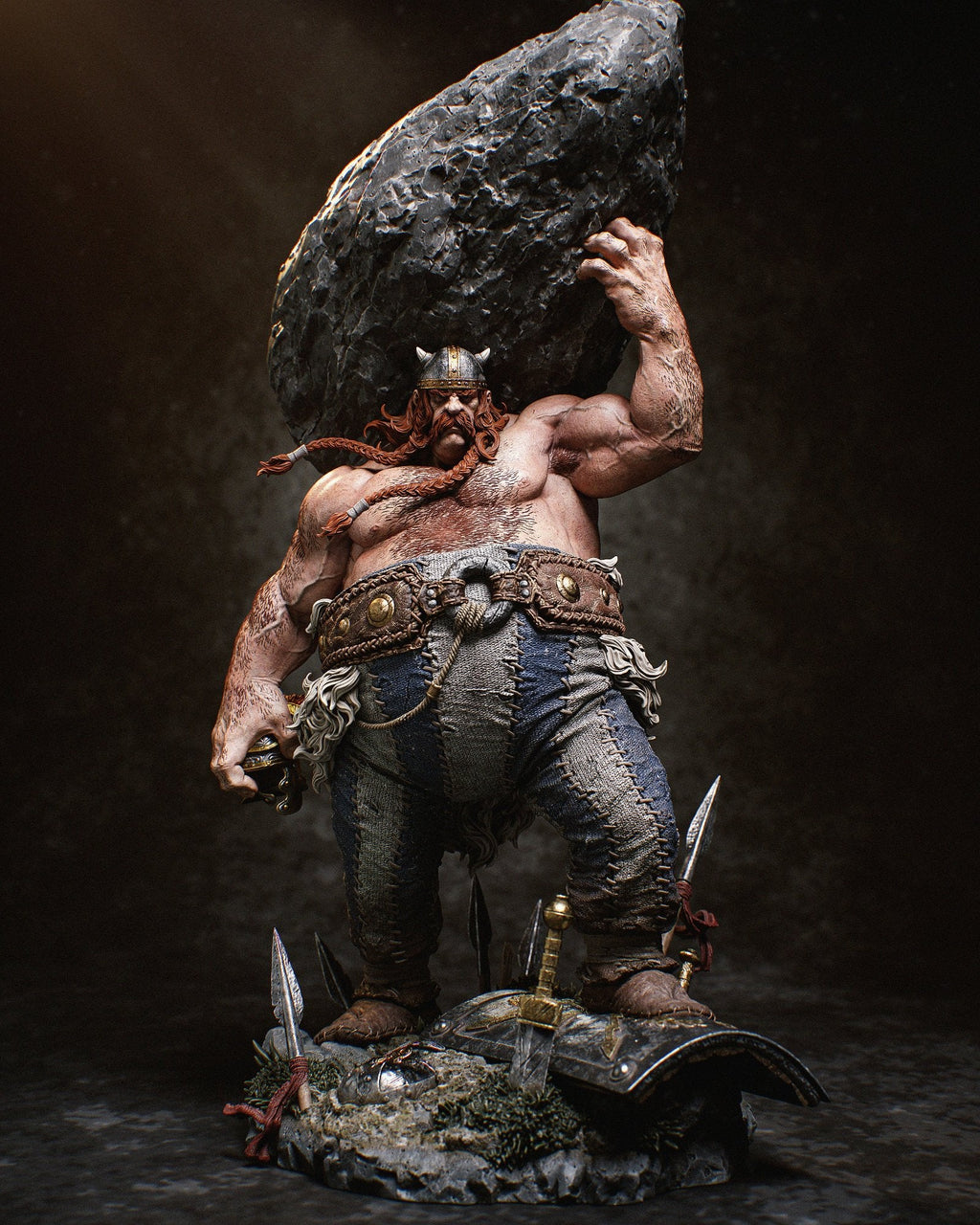 Obelix - Asterix - 1:6, 1:9 Scale Figures & Bust