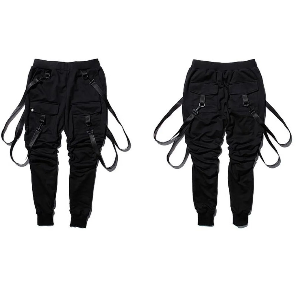 Patterned Cargo Sweatpants