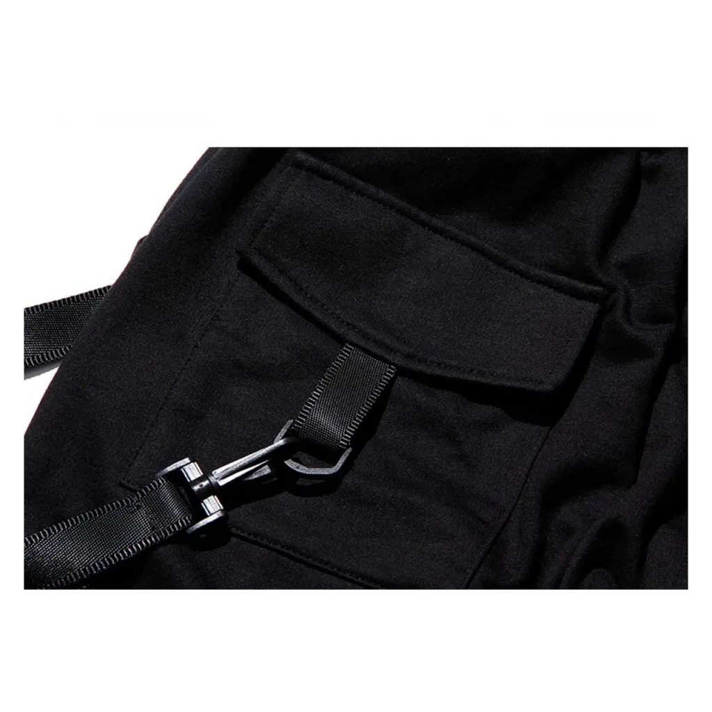 Patterned Cargo Sweatpants