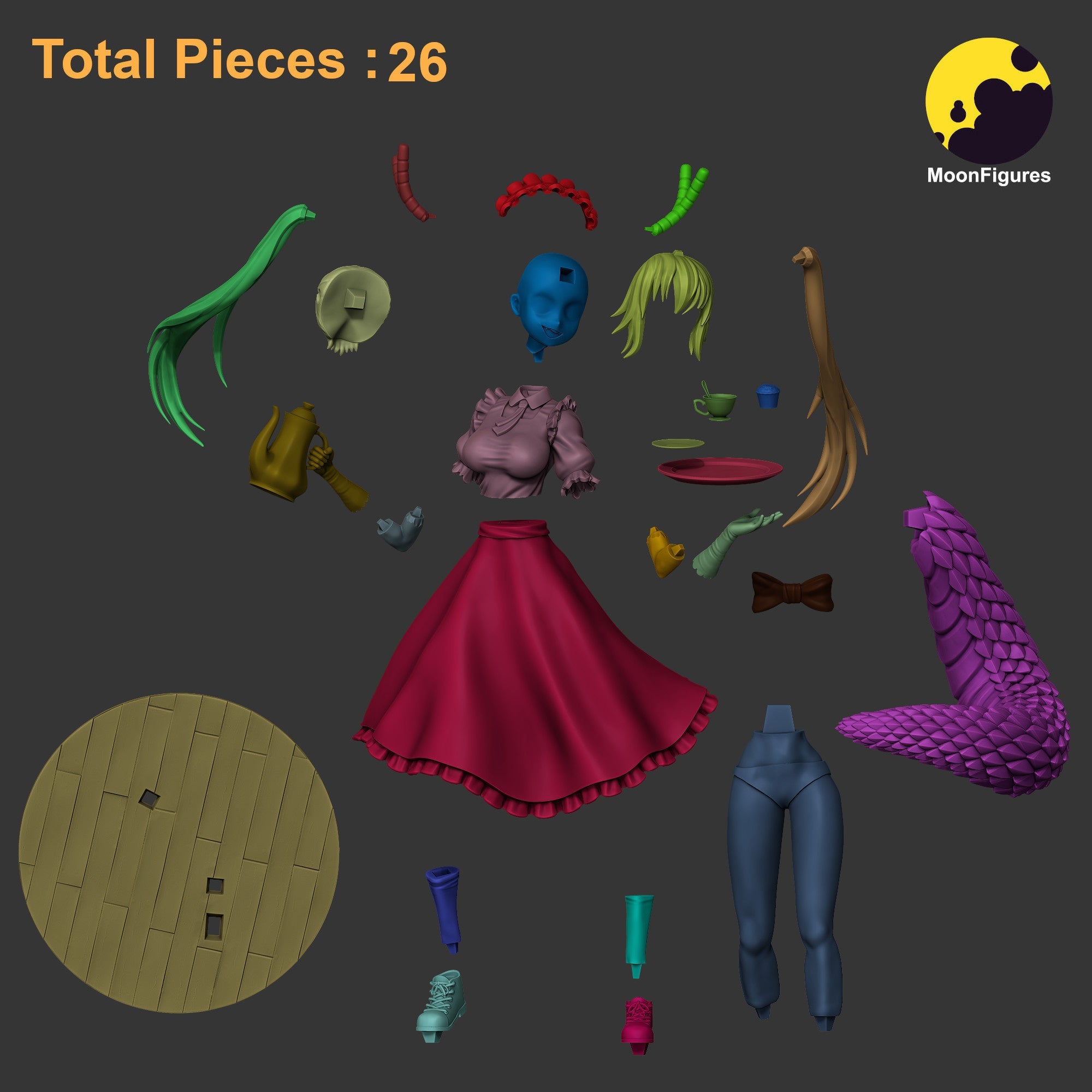 Tohru - Miss Kobayashi's Dragon Maid / Kobayashi-san Chi no Maid Dragon - 1:10 Scale Figure