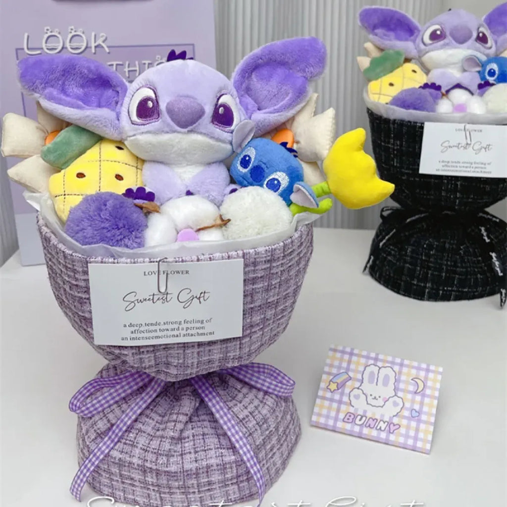 Pastel Kawaii Plush Bouquet