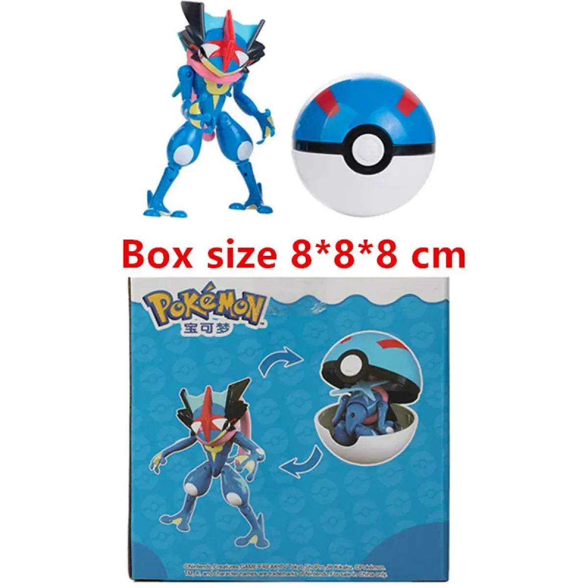 Pokemon Deformation Figures - Pikachu & Friends Collectibles
