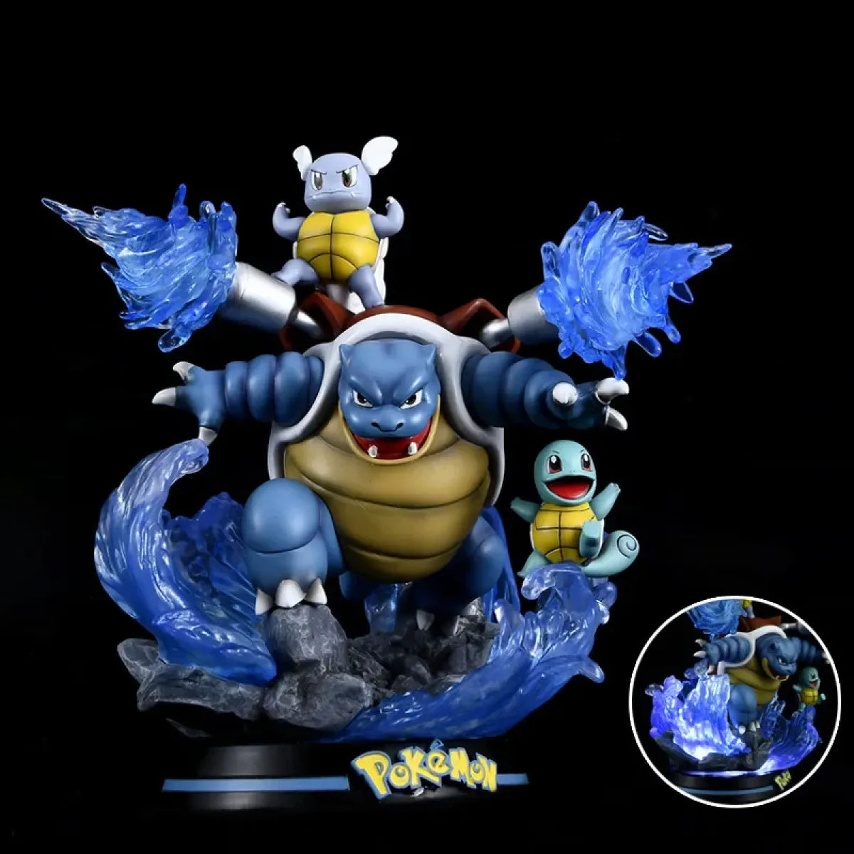 Pokemon Evolution Figures - Charizard, Eevee, Mewtwo, Gengar