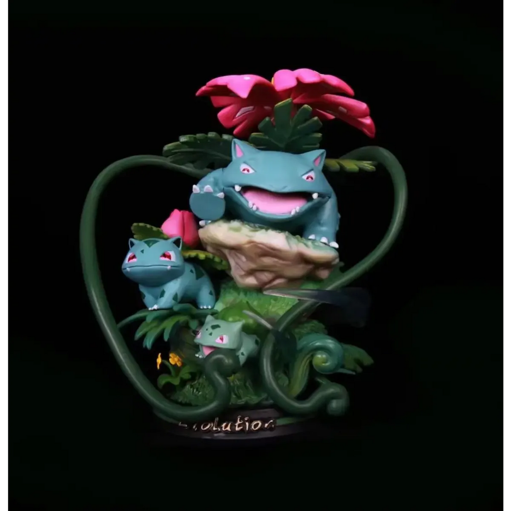 Pokemon Evolution Figures - Charizard, Eevee, Mewtwo, Gengar