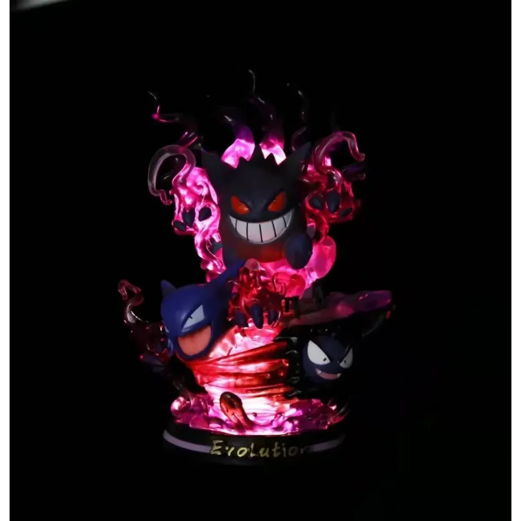 Pokemon Evolution Figures - Charizard, Eevee, Mewtwo, Gengar