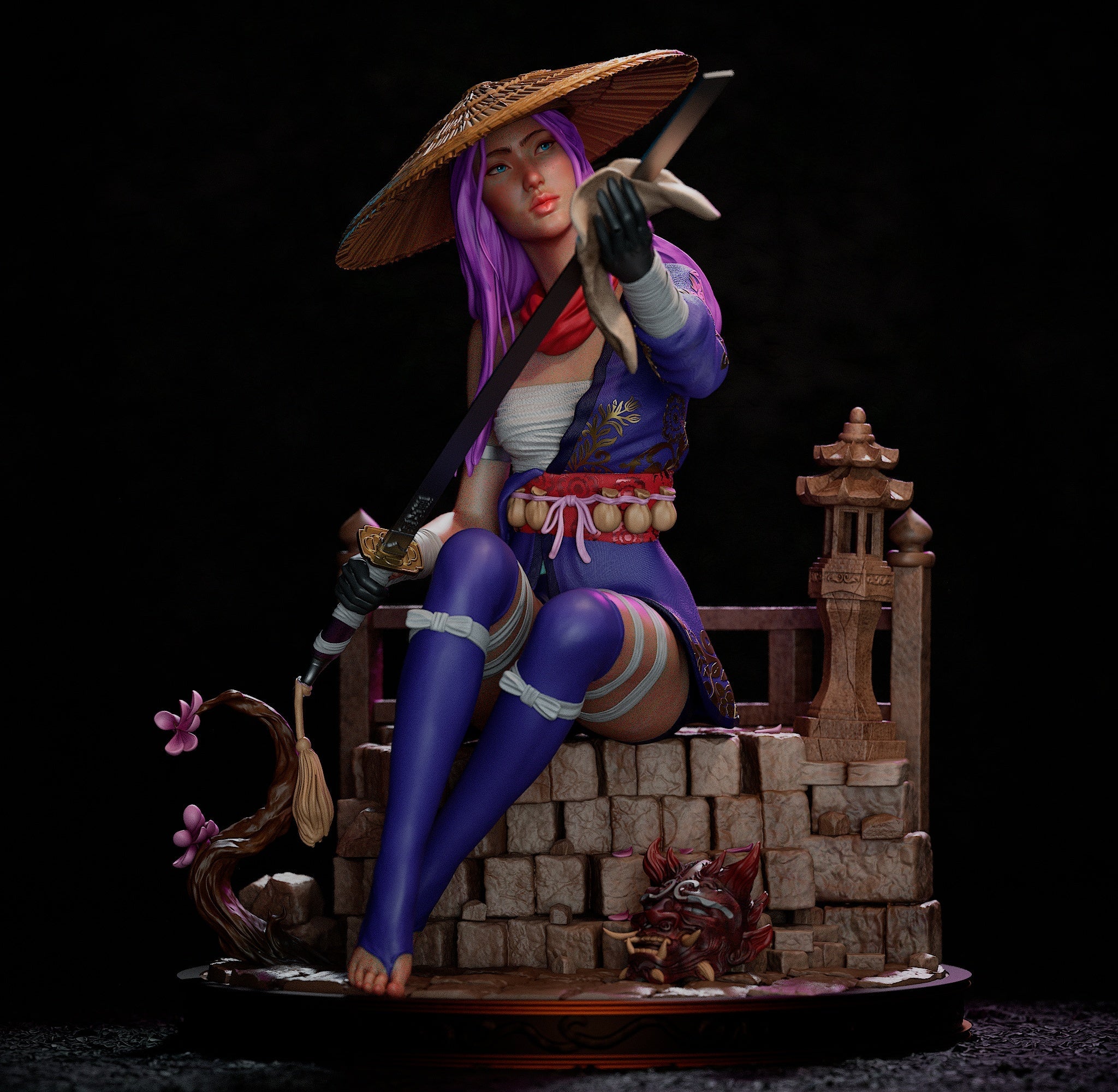 Psylocke  - Marvel Rivals (SFW/NSFW 18+ Only) - 1:6 Scale Figure