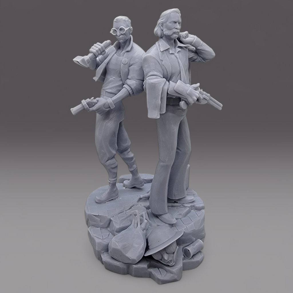 Harry and Kim - Disco Elysium - 1:8 Scale, Bust