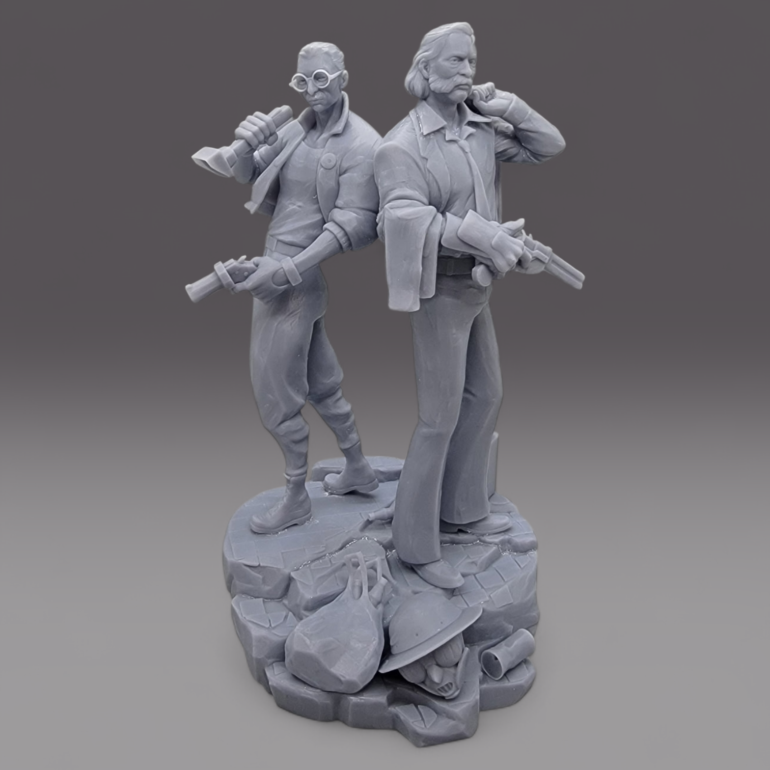 Harry and Kim - Disco Elysium - 1:8 Scale, Bust