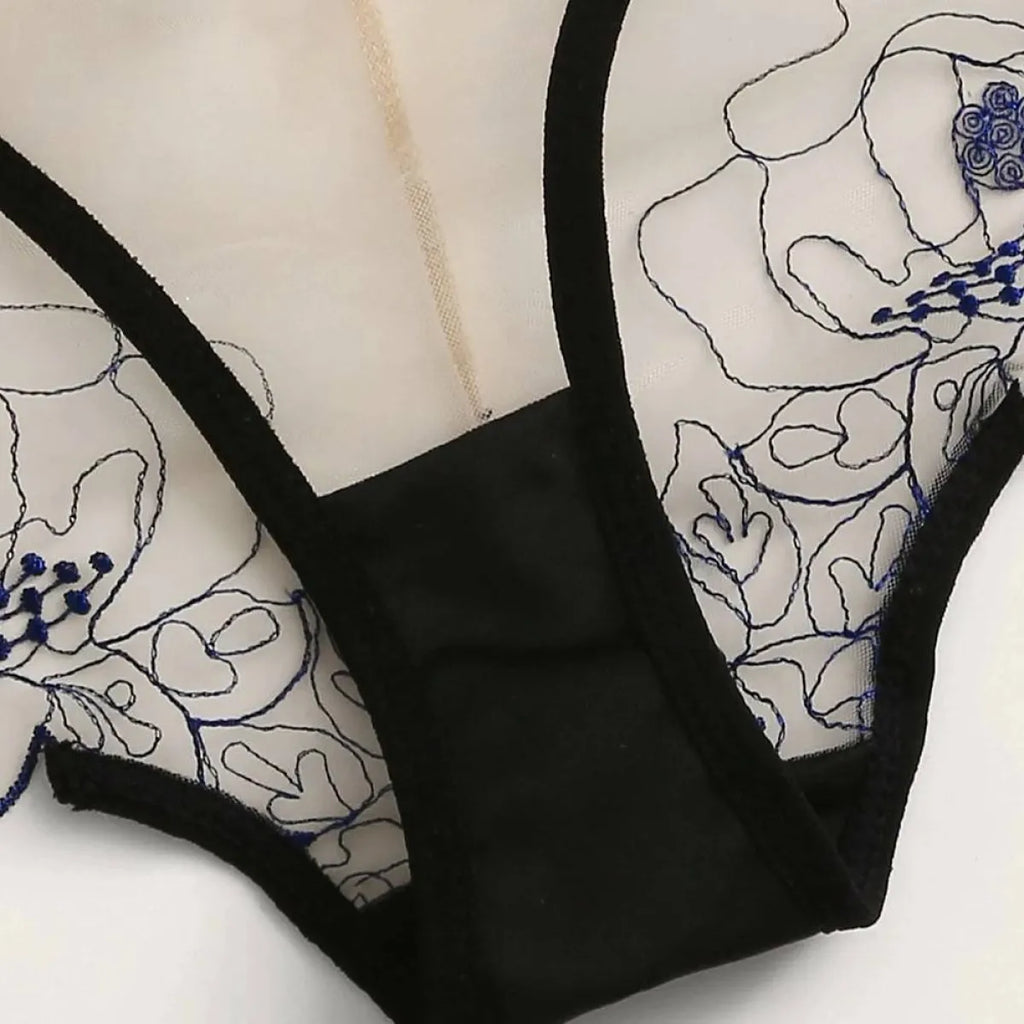 Sexy Transparent Lingerie Set