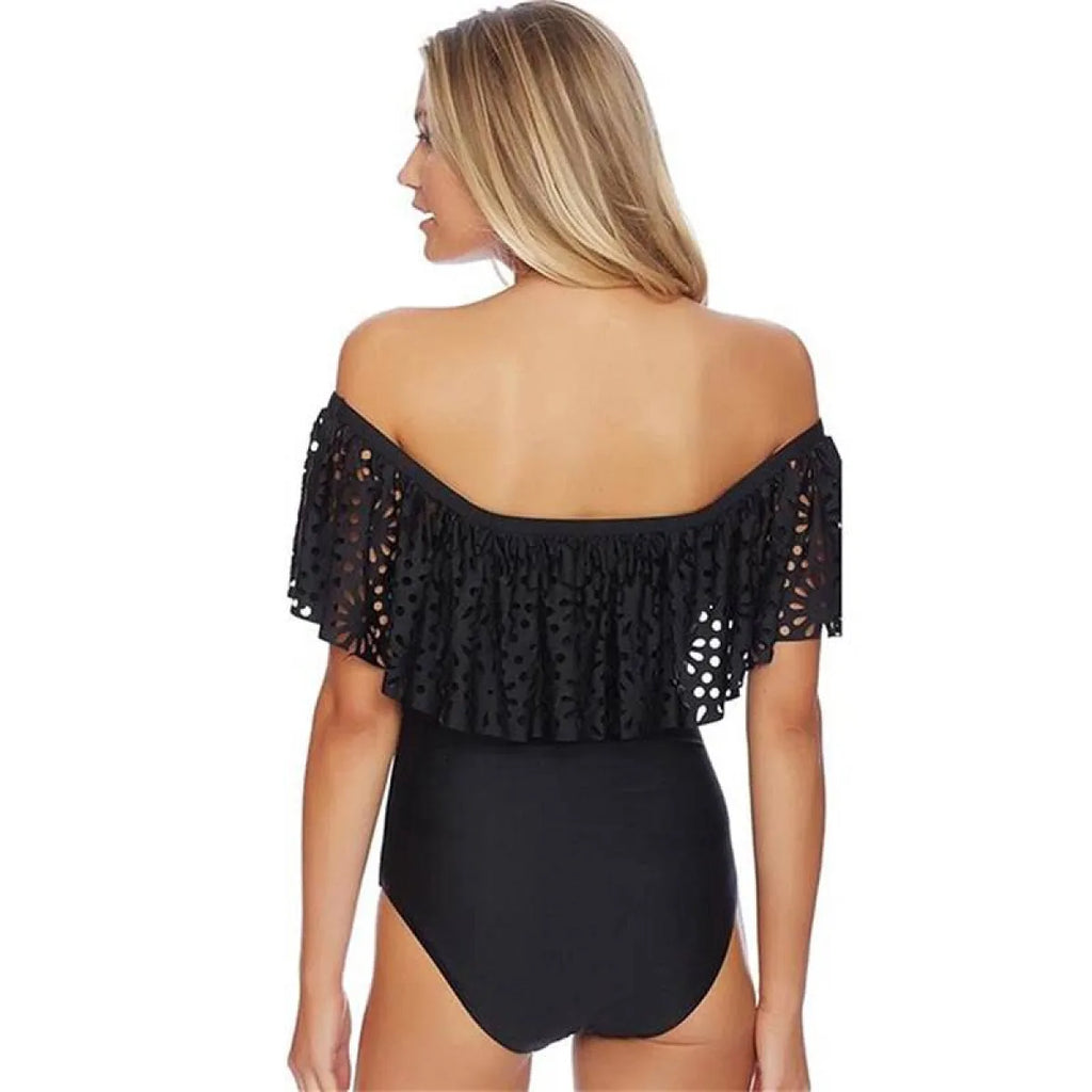 Sexy Off The Shoulder Swimsuit
