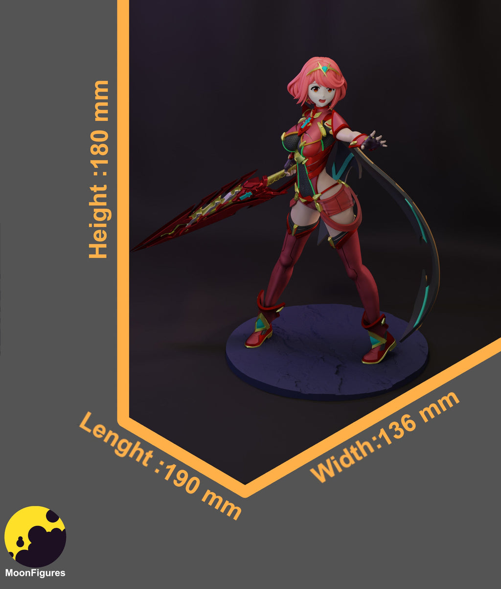 Pyra - Xenoblade Chronicles - 1:10 Scale Figure
