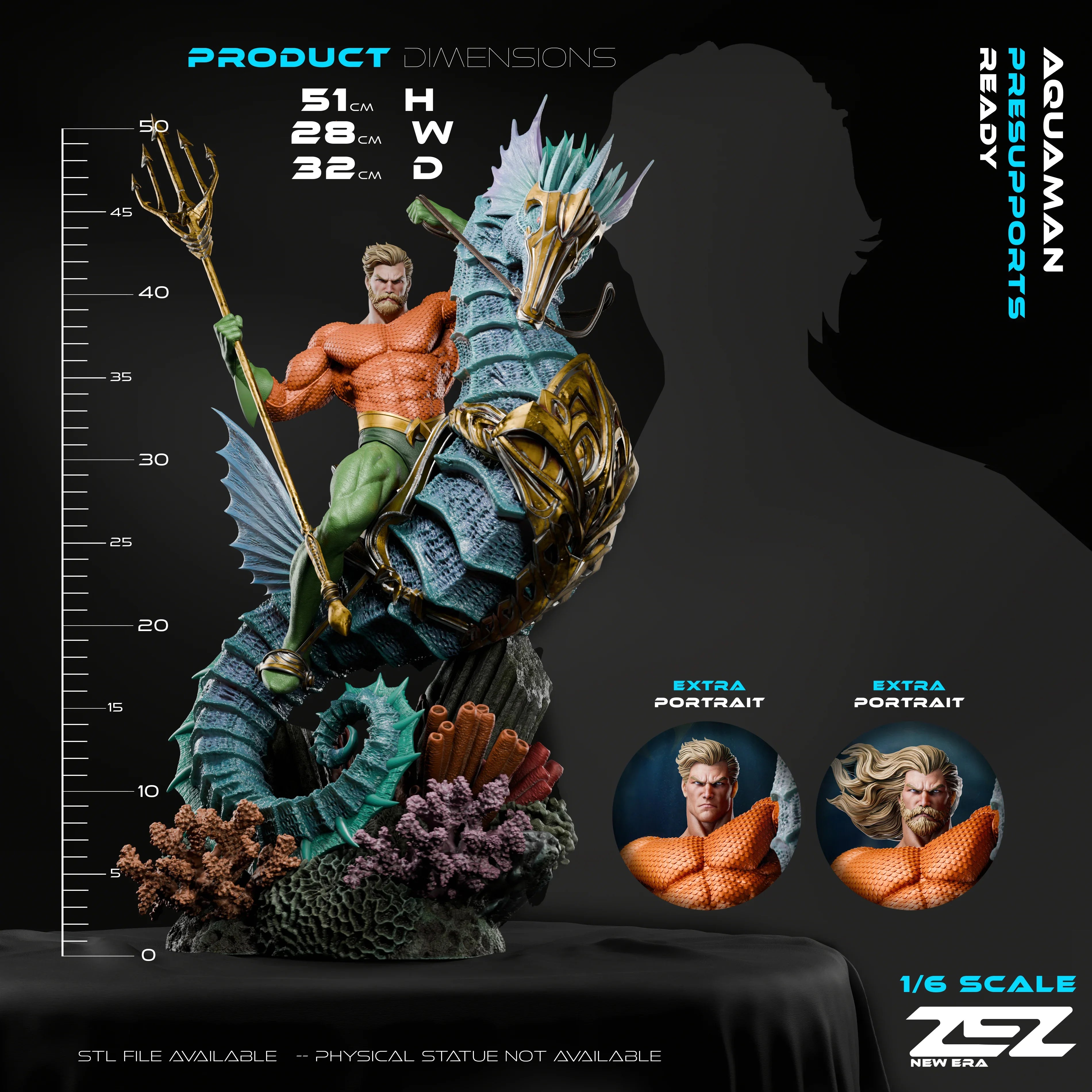 Aquaman - DC Comics - 1:6, Bust