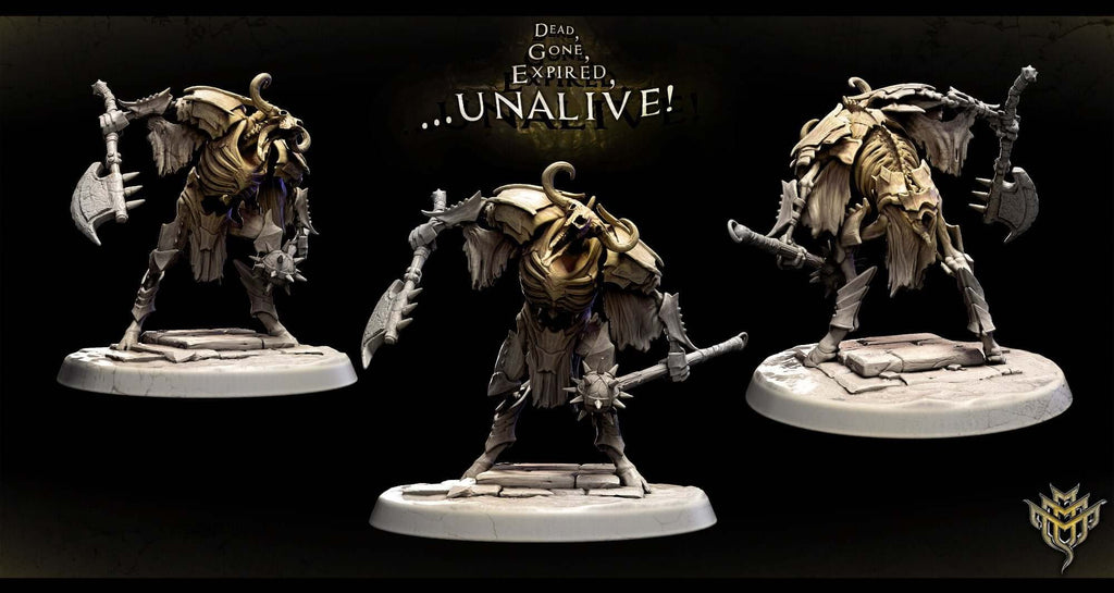 Skele-Taur Army Set – Undead Minotaur Warriors