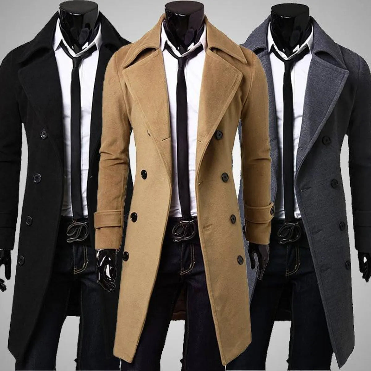 Slim Fit Overcoat