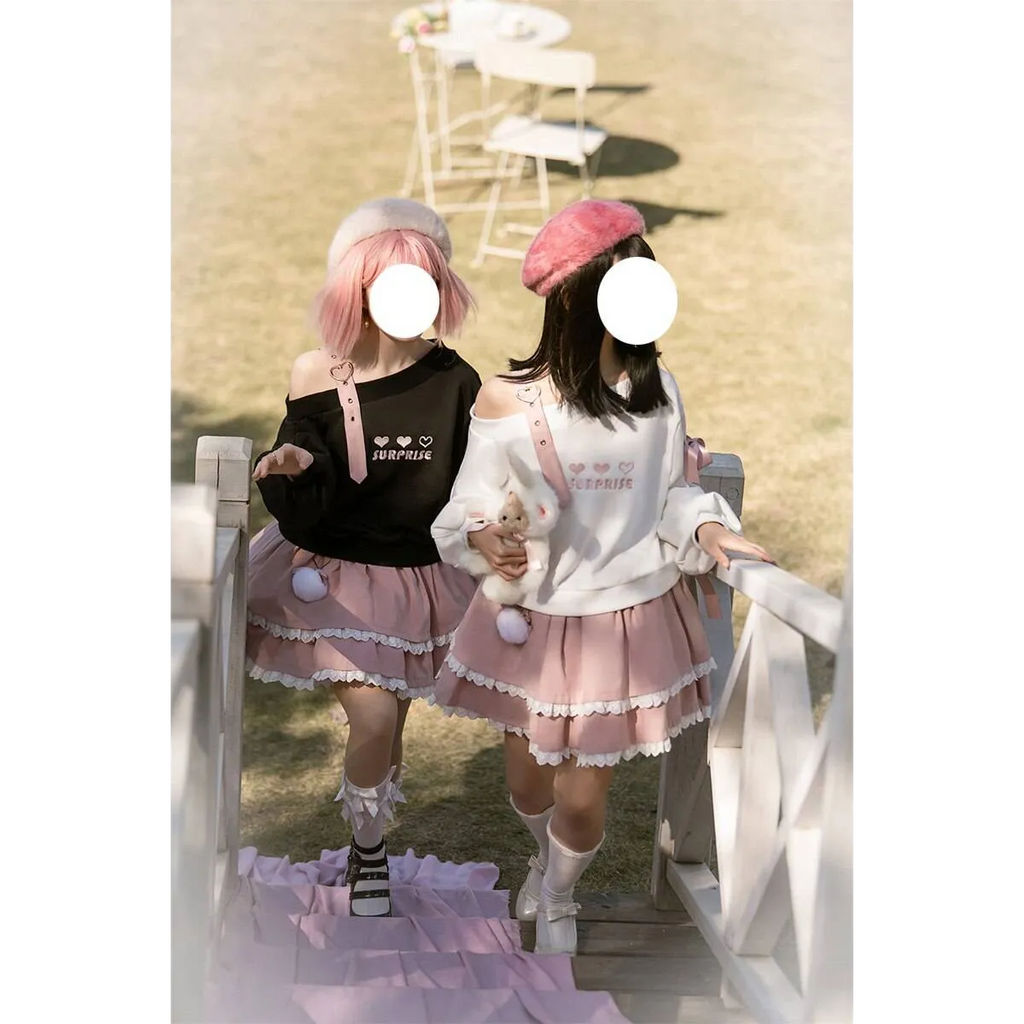 Surprise Me Top and Skirt Set