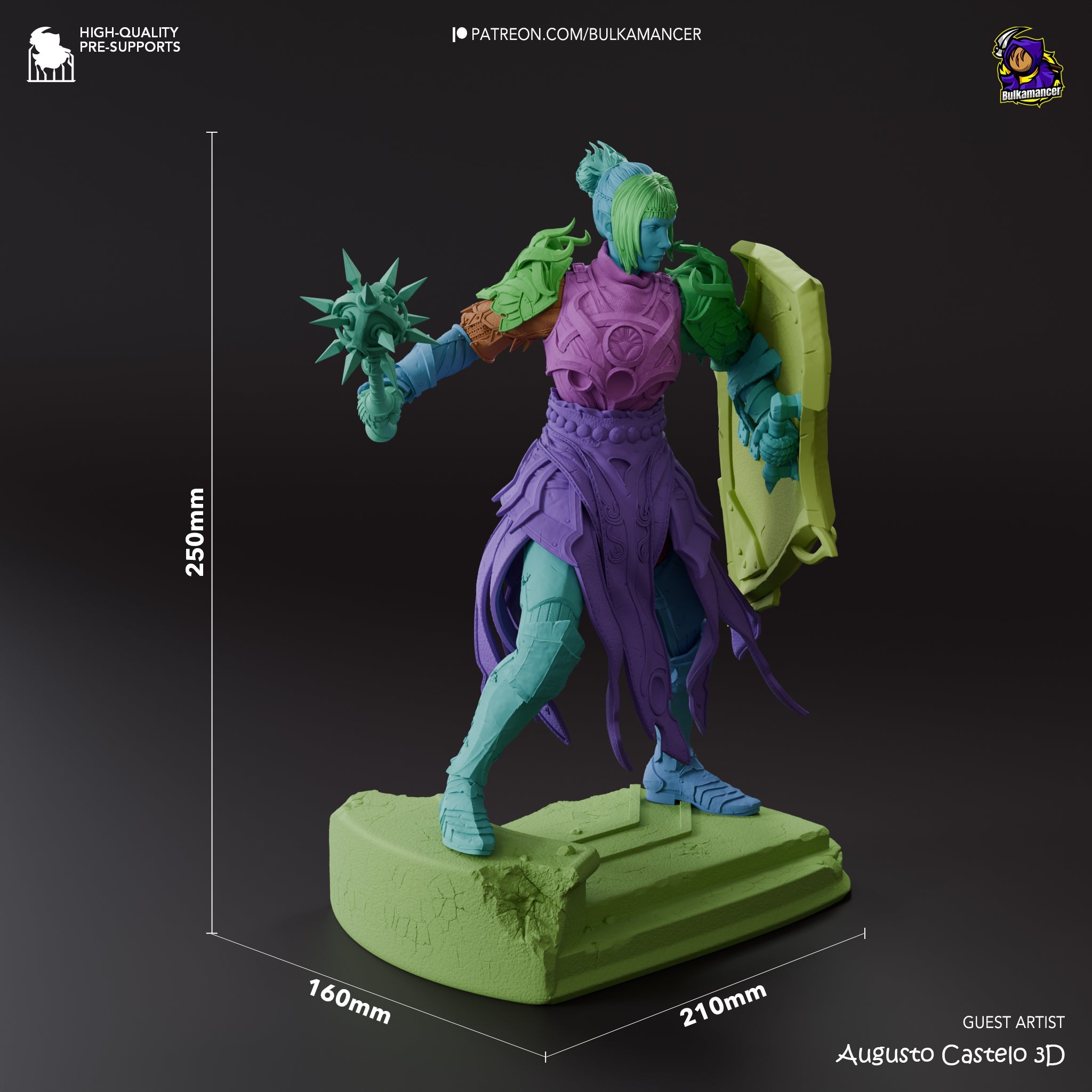 Shadowheart - Baldur's Gate - 1:8 Scale Figure