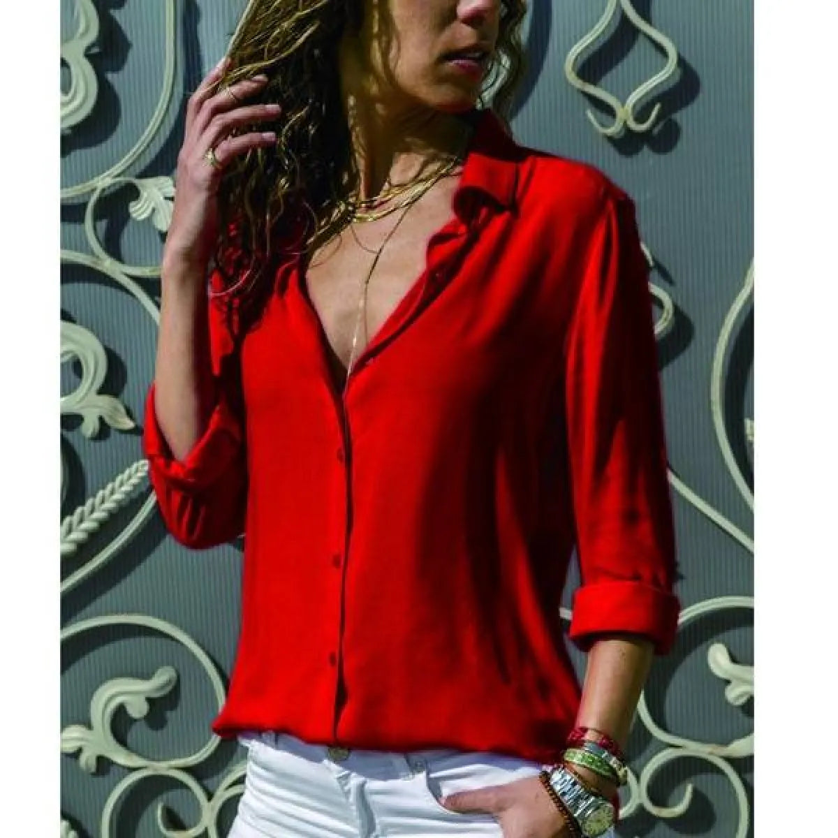 Summer Button Down Shirt