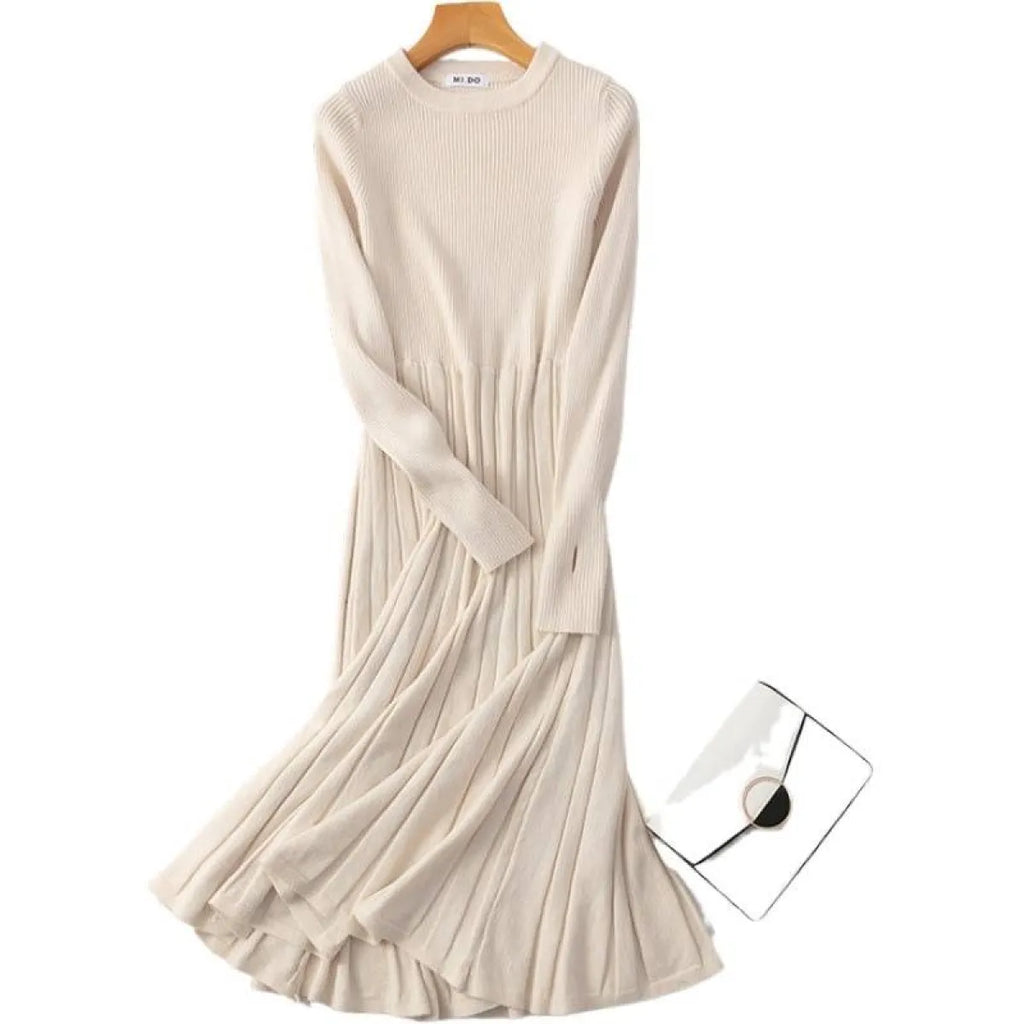 Midi Thick Sweater Dress