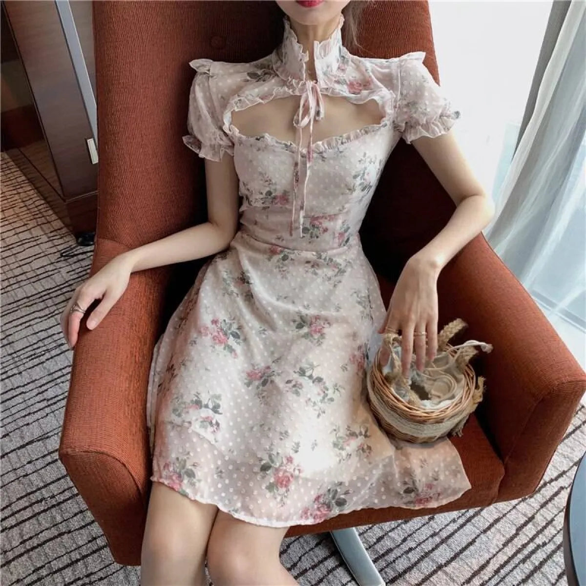 Sweet Princess Lolita Hollow Chest