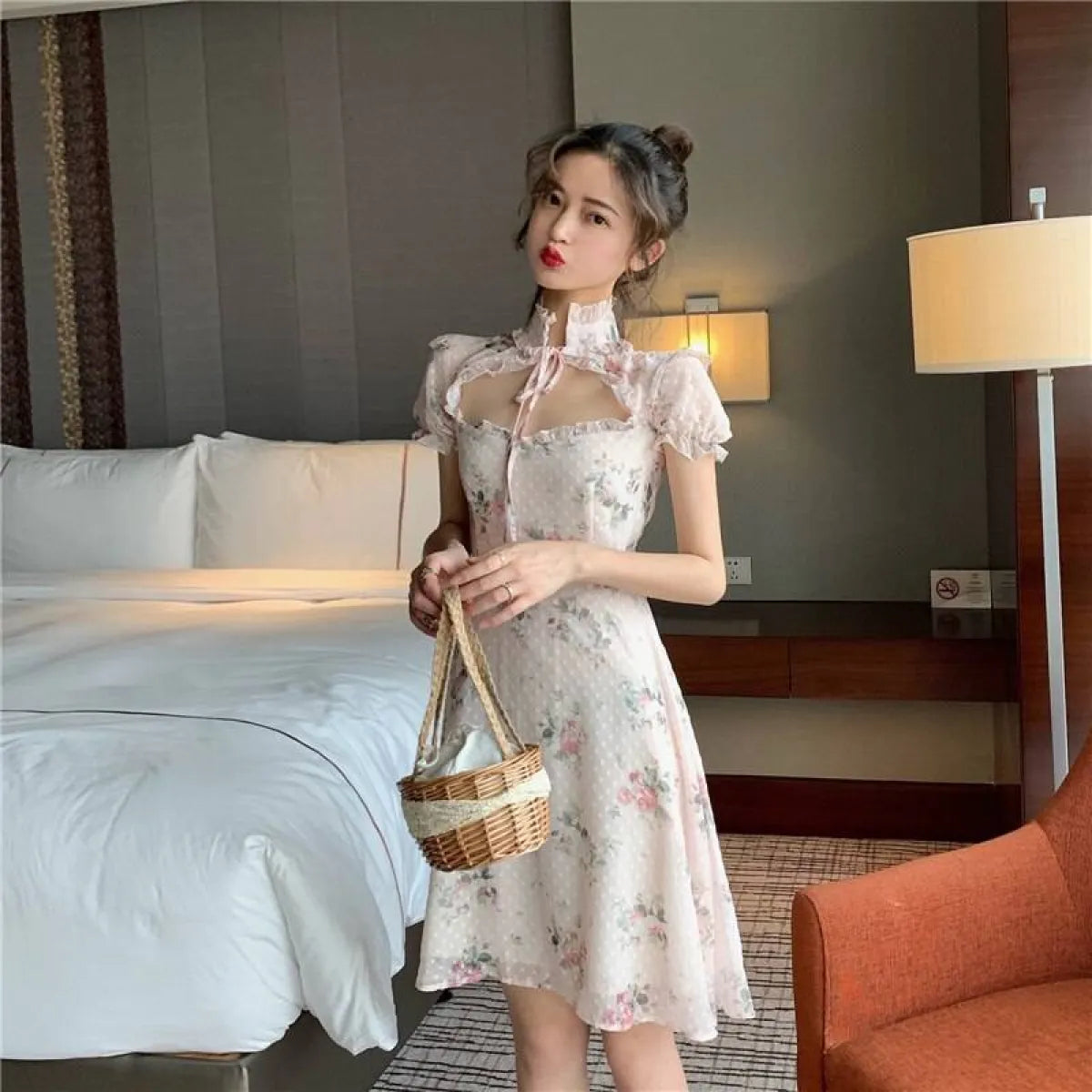 Sweet Princess Lolita Hollow Chest