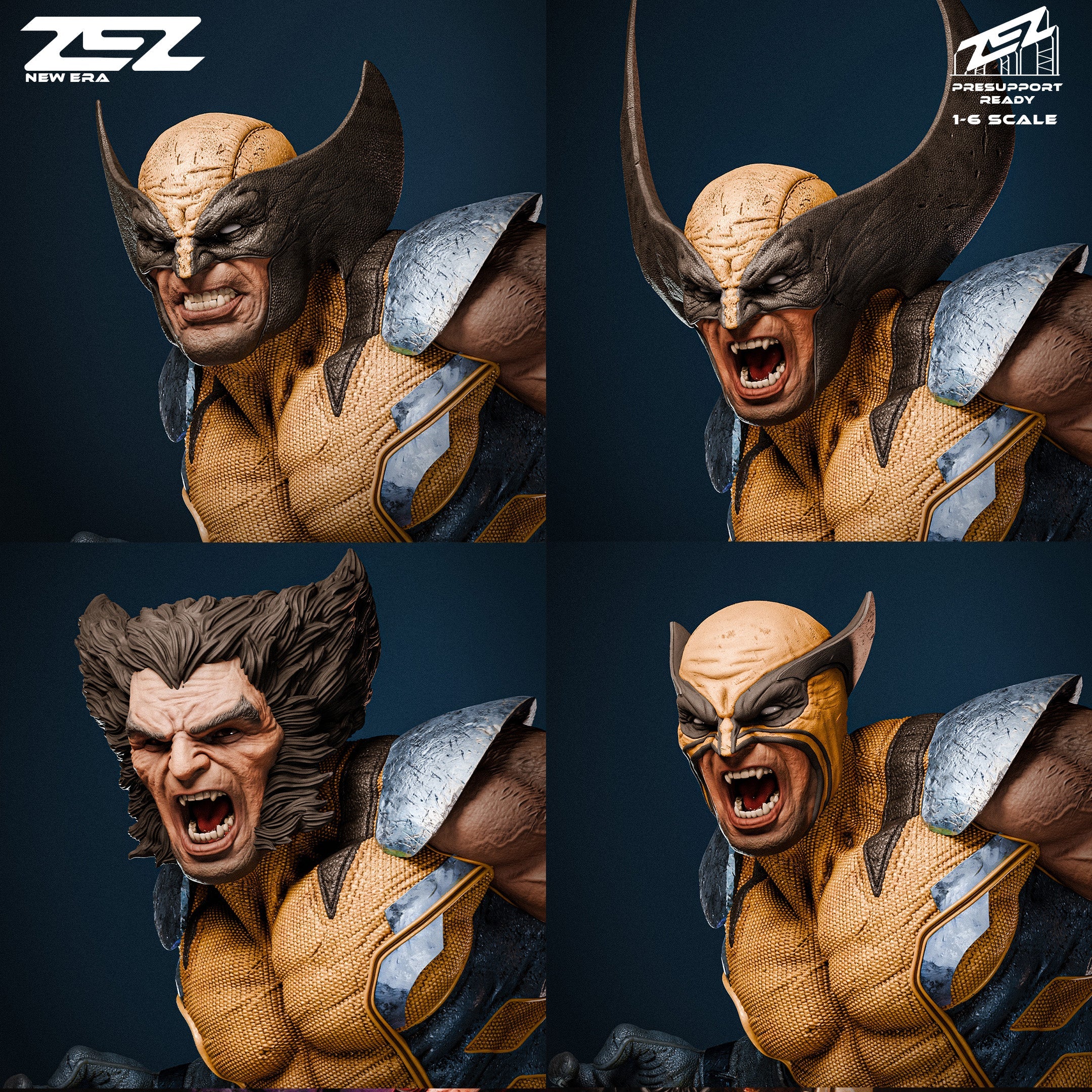 Wolverine - Marvel Comics - 1:6 Scale & Bust