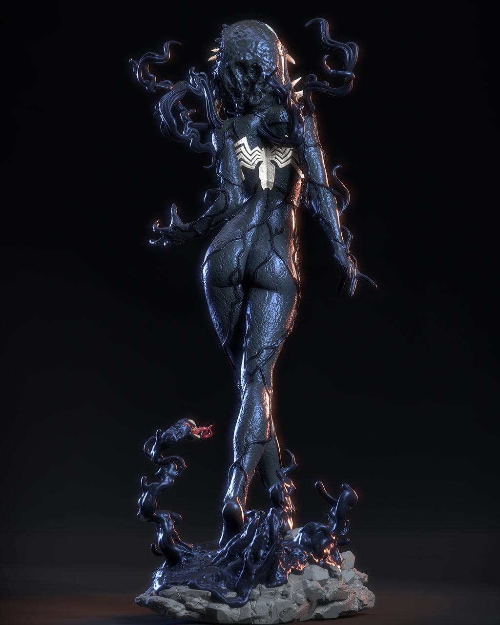 Gwenom  - Marvel Comics (SFW/NSFW 18+ Only) - 1:6, 1:9 Scale Figures & Bust