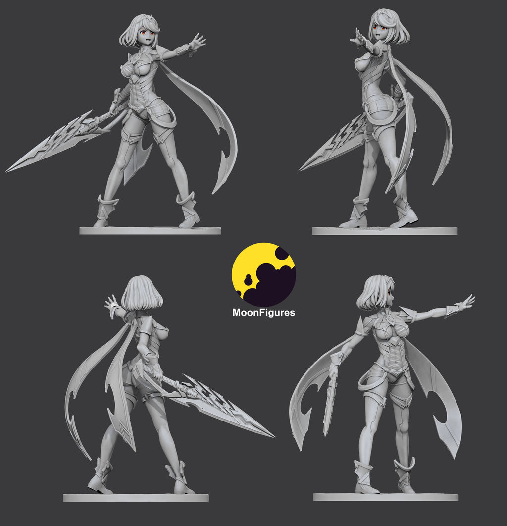 Pyra - Xenoblade Chronicles - 1:10 Scale Figure