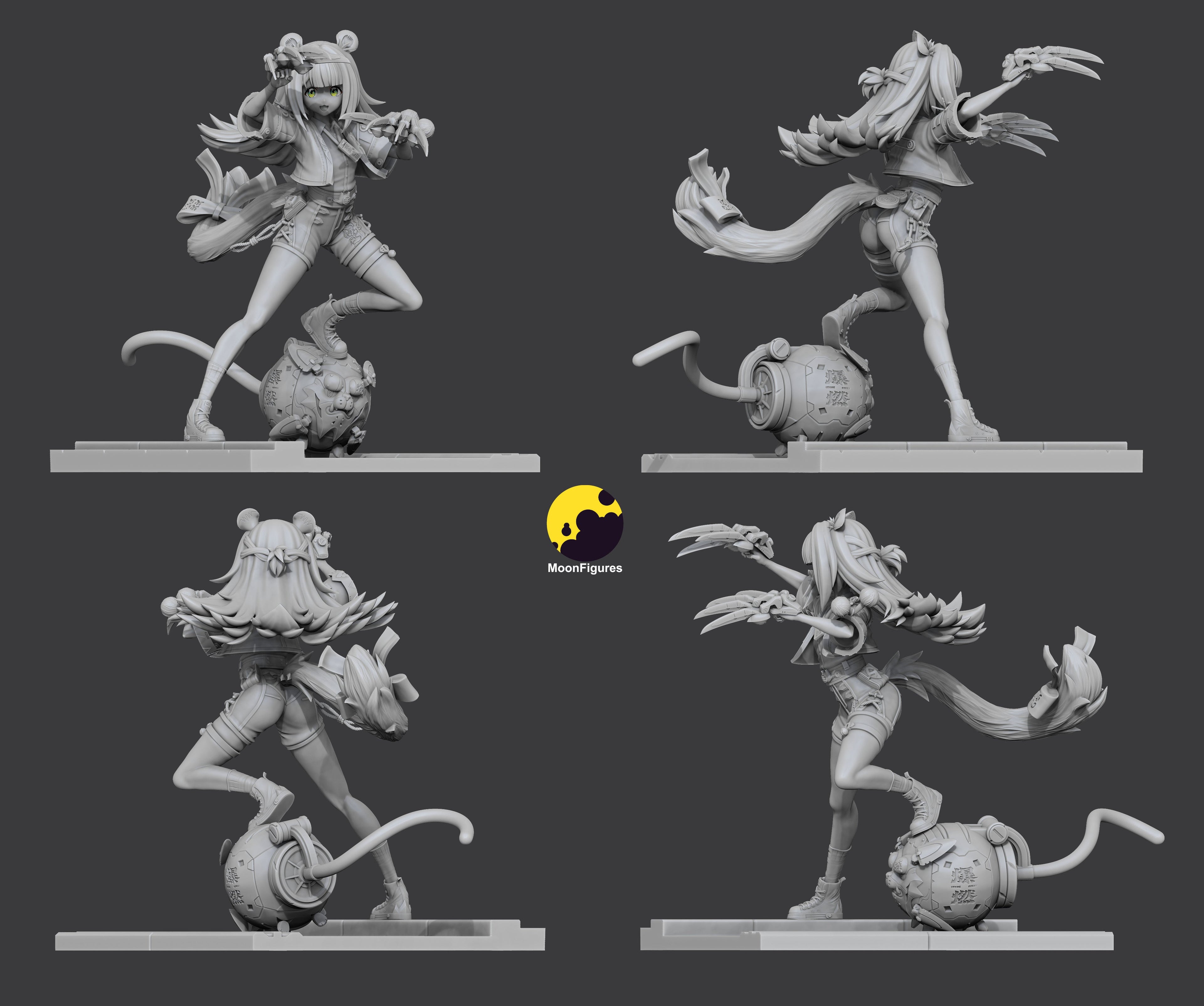 Ju Fufu - Zenless Zone Zero - 1:10 Scale Figure