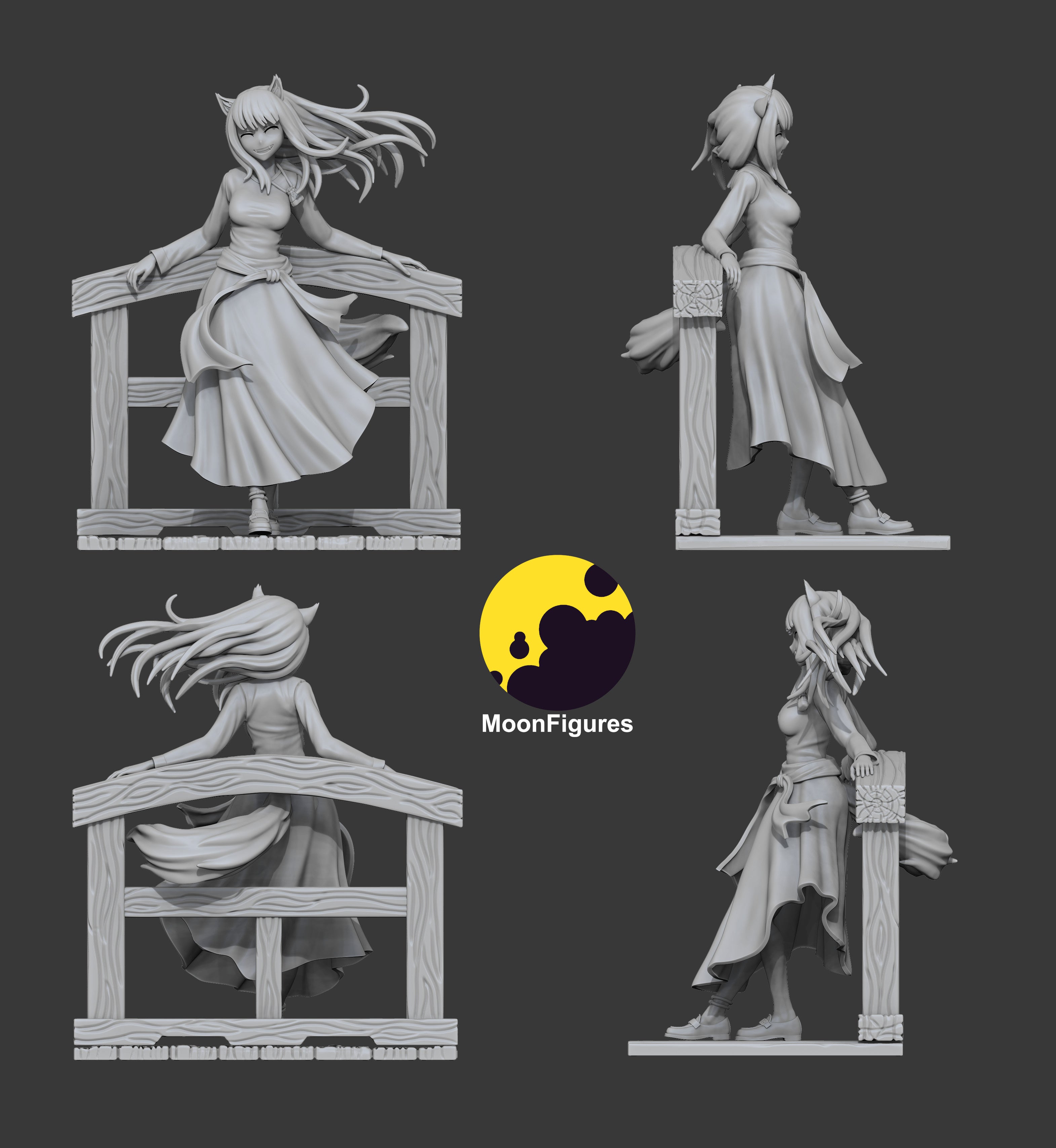 Holo - Spice & Wolf - 1:10 Scale Figure