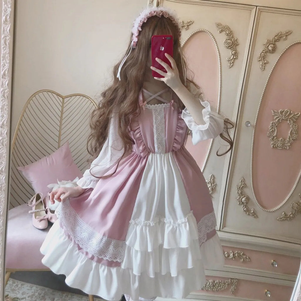 Ruffle Victorian Loli Dress