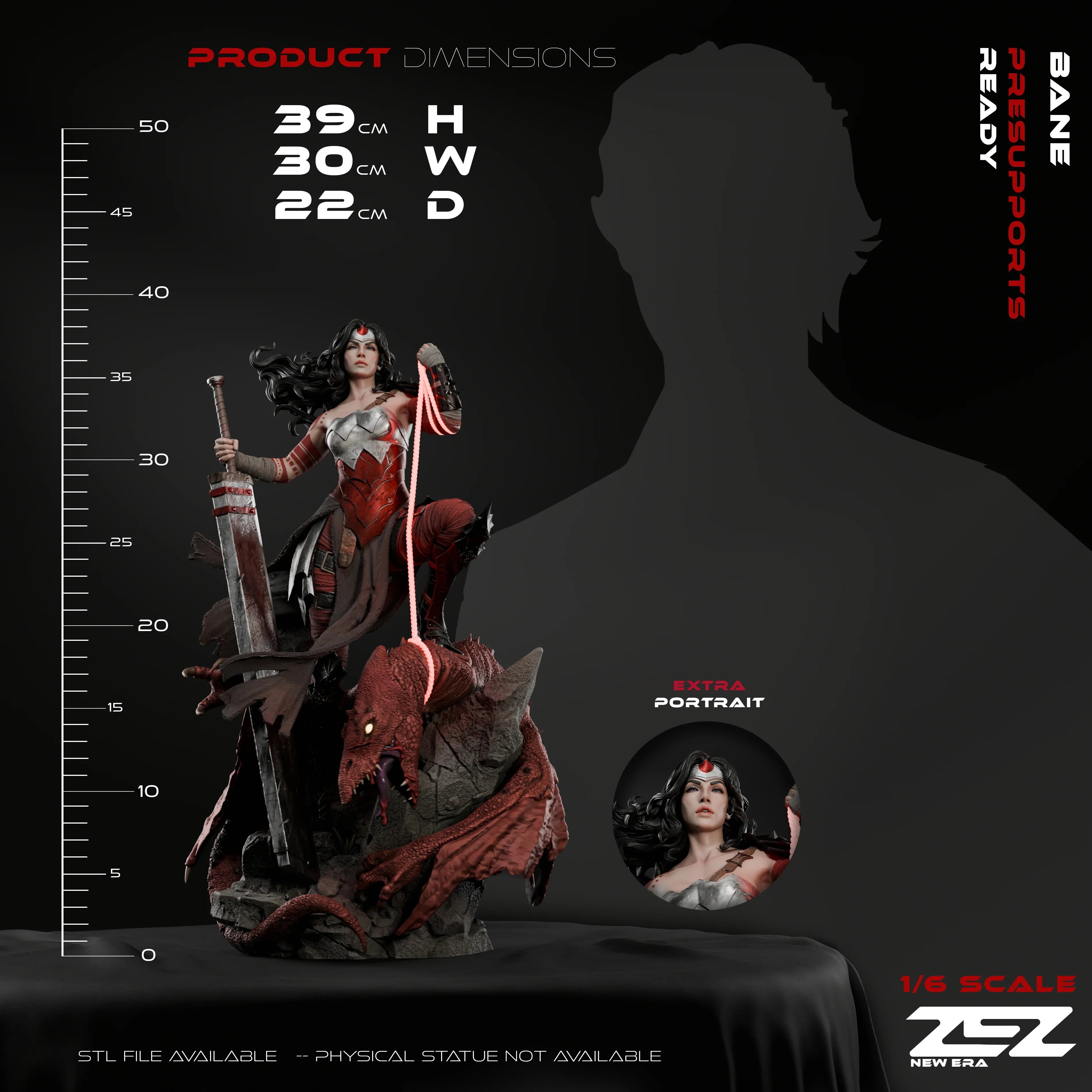 Absolute Wonder Woman - DC Comics - 1:6 Scale, Bust